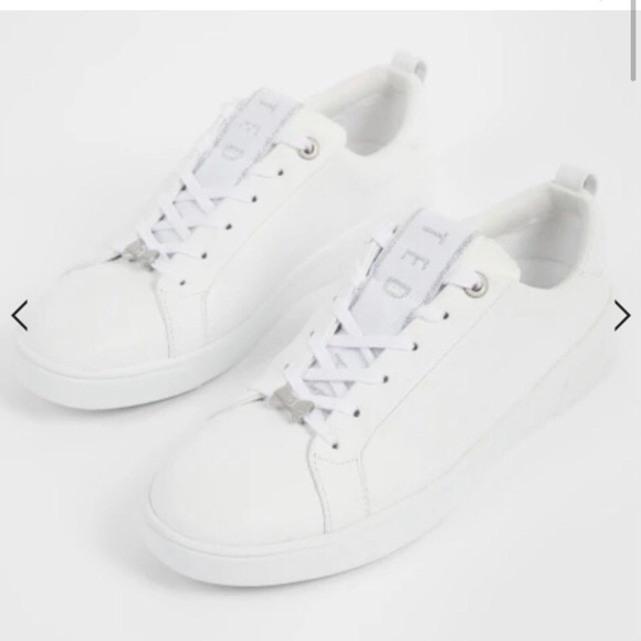 Ted baker tedah white trainers